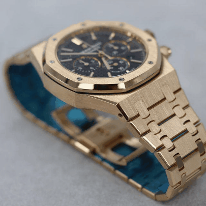 Замена ремешка Audemars Piguet Royal Oak на оригинальный браслет из золота